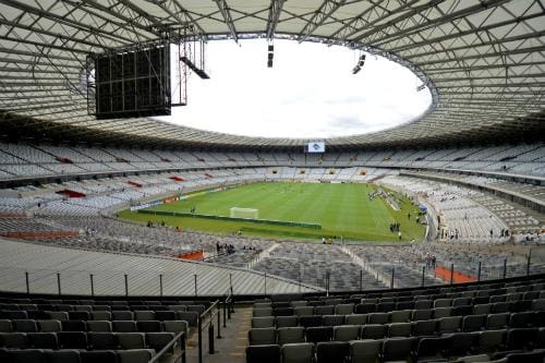 O estádio poderá receber público de até 16 mil torcedores, 30% de sua capacidade, para o jogo desta noite