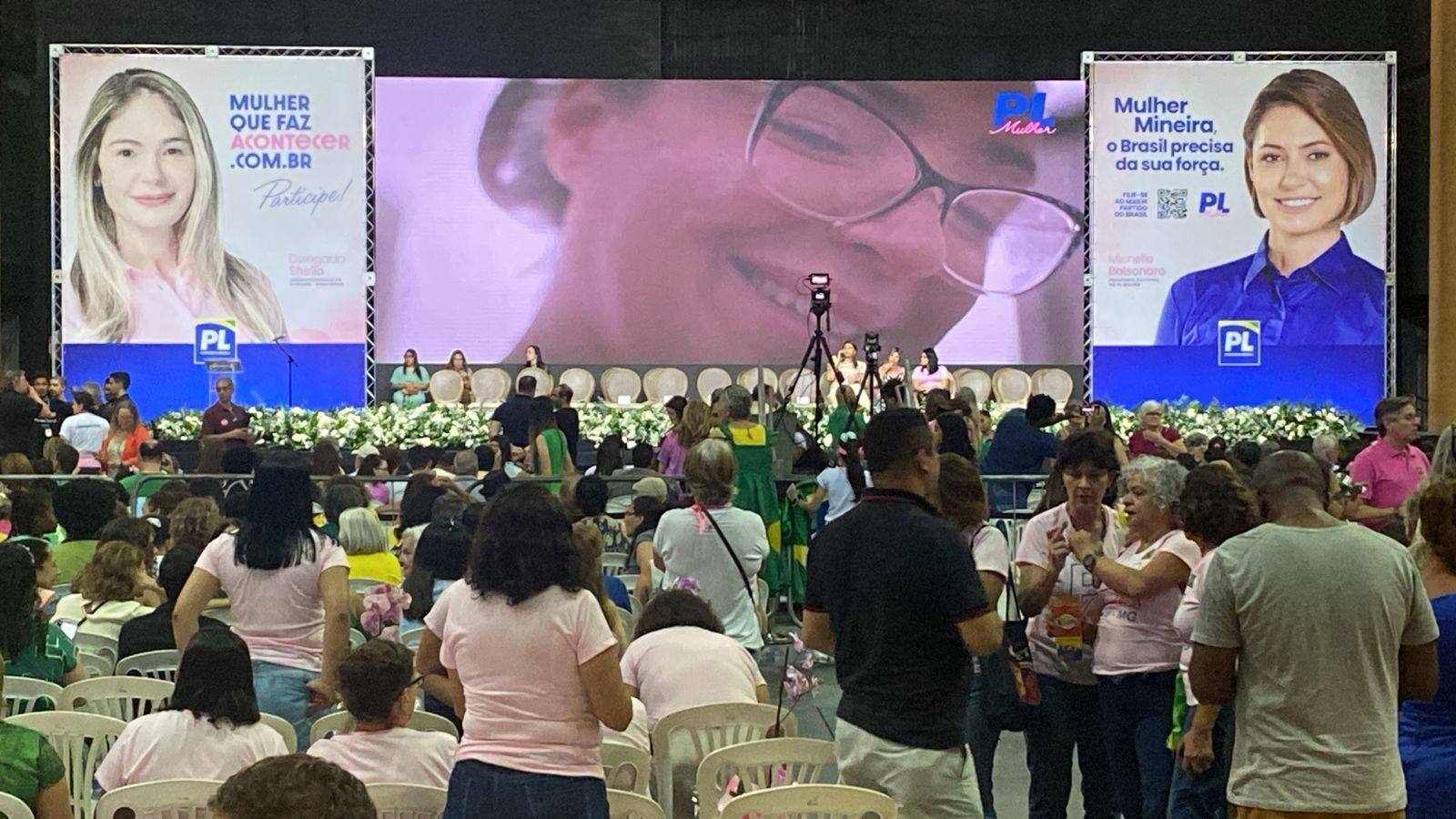 Michelle Bolsonaro pl mulher expominas