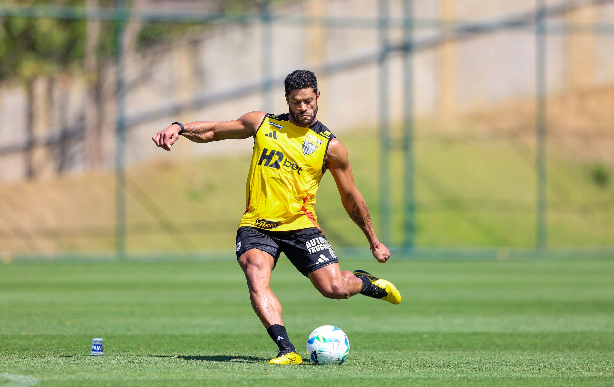 Hulk volta ao time do Galo após ficar de fora do último jogo