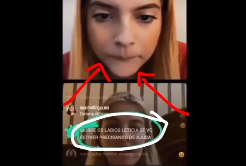 Letícia Maia live ajuda