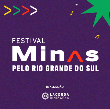 Arte de divulgação do show 'Minas pelo Rio Grande do Sul'