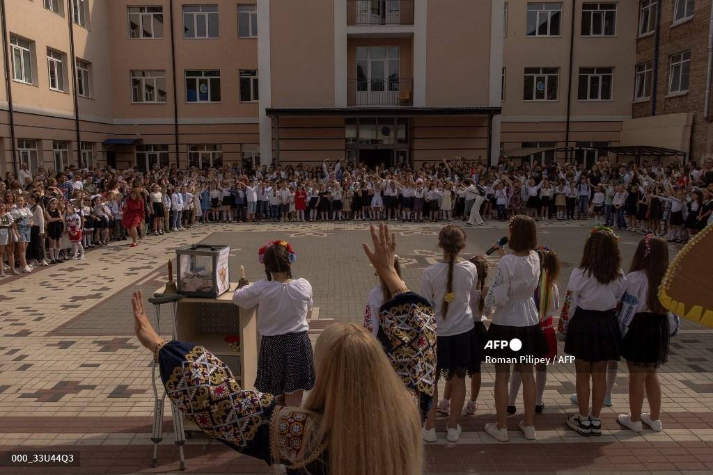 UKRAINE-RUSSIA-CONFLICT-WAR-DAY OF KNOWLEDGE