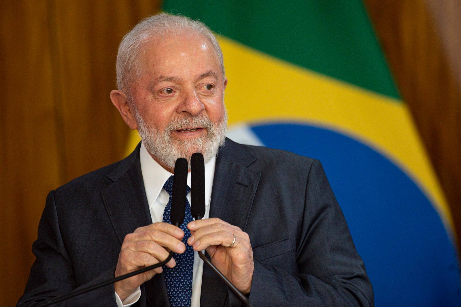 O presidente Luiz Inácio Lula da Silva