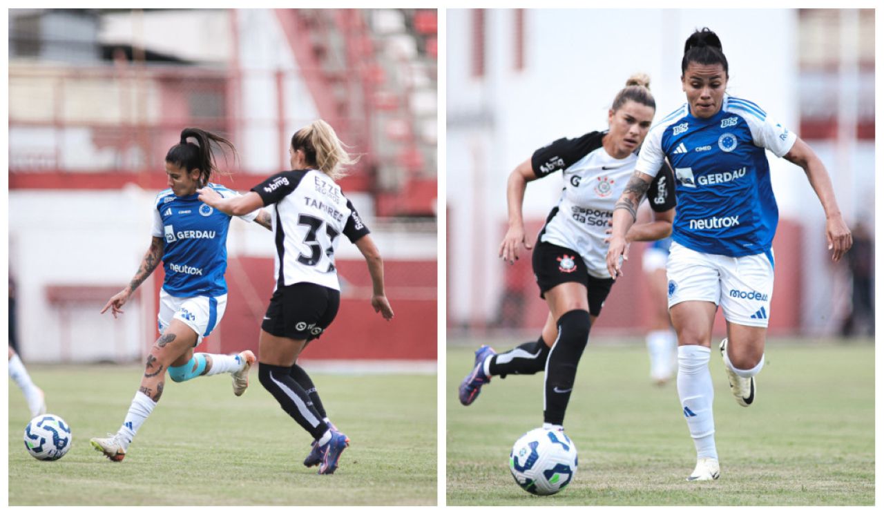 Cruzeiro e Corinthians em duelo pela Copa do Brasil Feminina