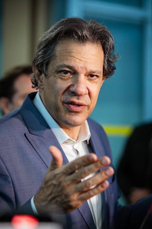 Fernando Haddad disse que não foi comunicado e não conversou com o presidente do Congresso Nacional, Rodrigo Pacheco (PSD-MG), que deixou caducar trechos da MP