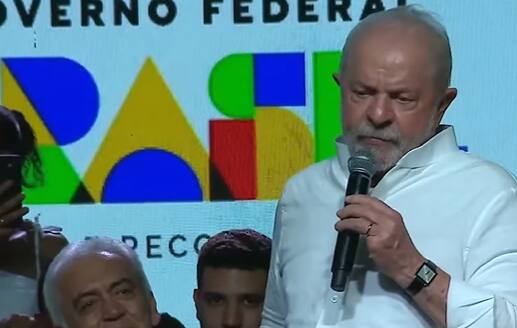 Na imagem, o presidente da República, Luiz Inácio Lula da Silva (PT)