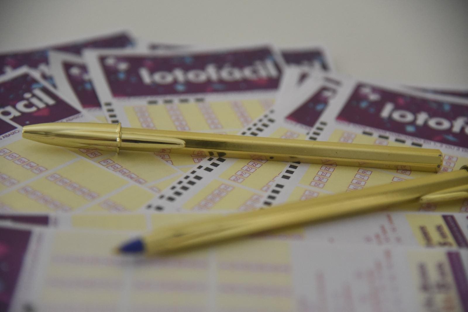 Bilhete de apostas da Lotofácil