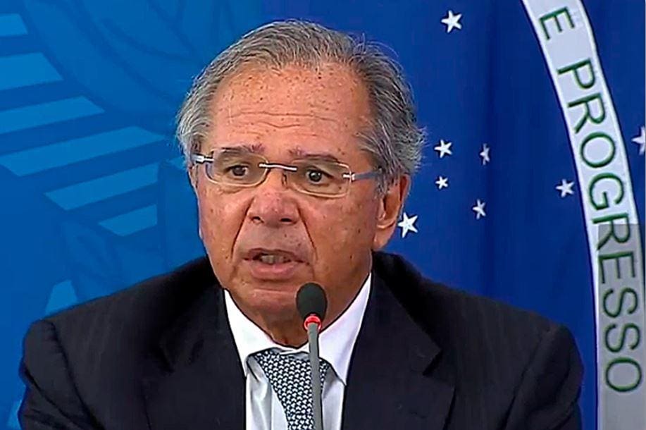 O ministro da Economia, Paulo Guedes