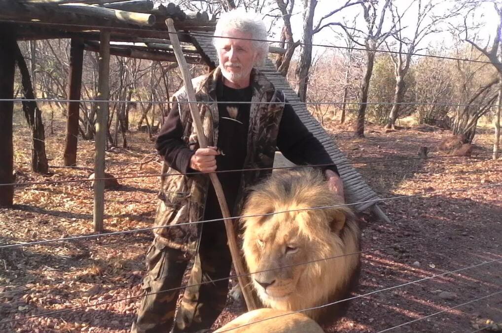 Leon van Biljon em imagem postada em uma rede social em 2016