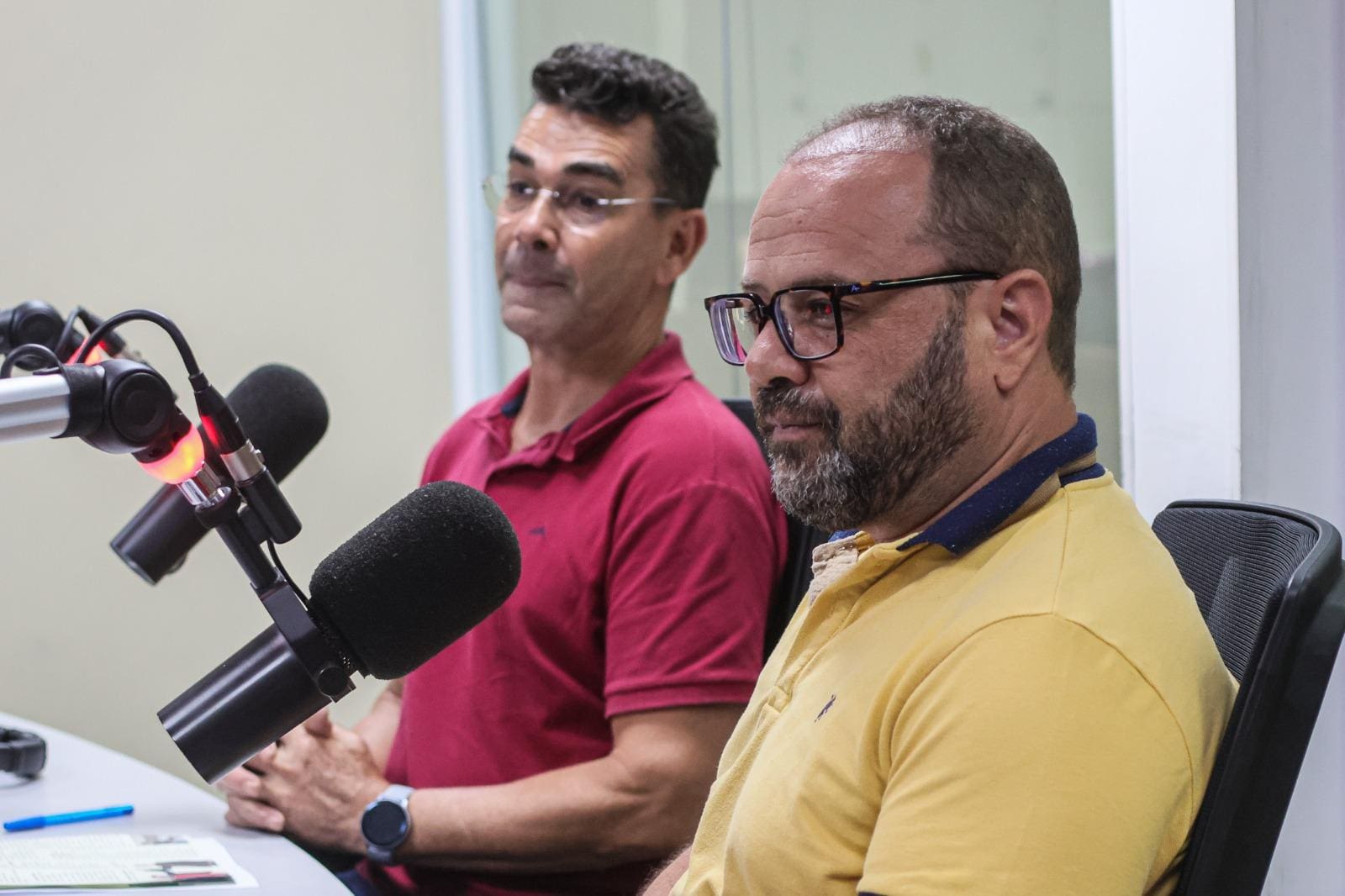 O deputado Federal  Padre Joao (PT) e, o Estadual Leleco Pimentel (PT), participaram do Programa Tempo News 2