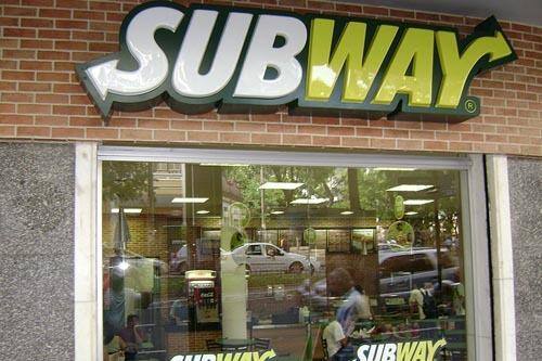 Fachada de uma unidade Subway