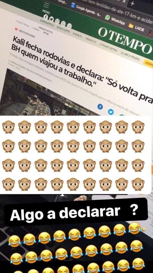 O Tempo Checagem: É falsa imagem de suposta reportagem apontando fechamento de rodovias por Kalil