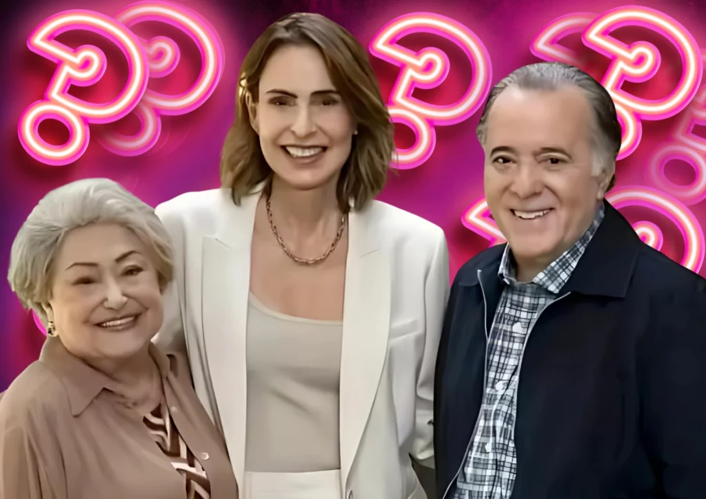 Rebeca, Rosa e Abel em Dona de Mim  - Divulgação/TV Globo 