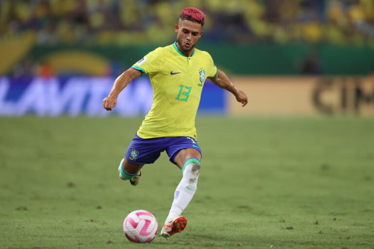 Yan Couto. Brasil x Venezuela em Cuiabá pelas
Eliminatórias 2026.
Foto:Vitor Silva/CBF