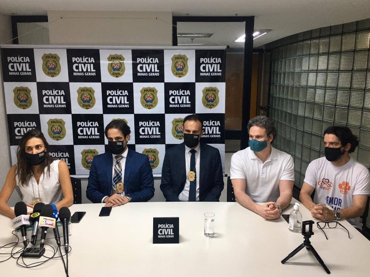 Coletiva sobre caso de maus tratos