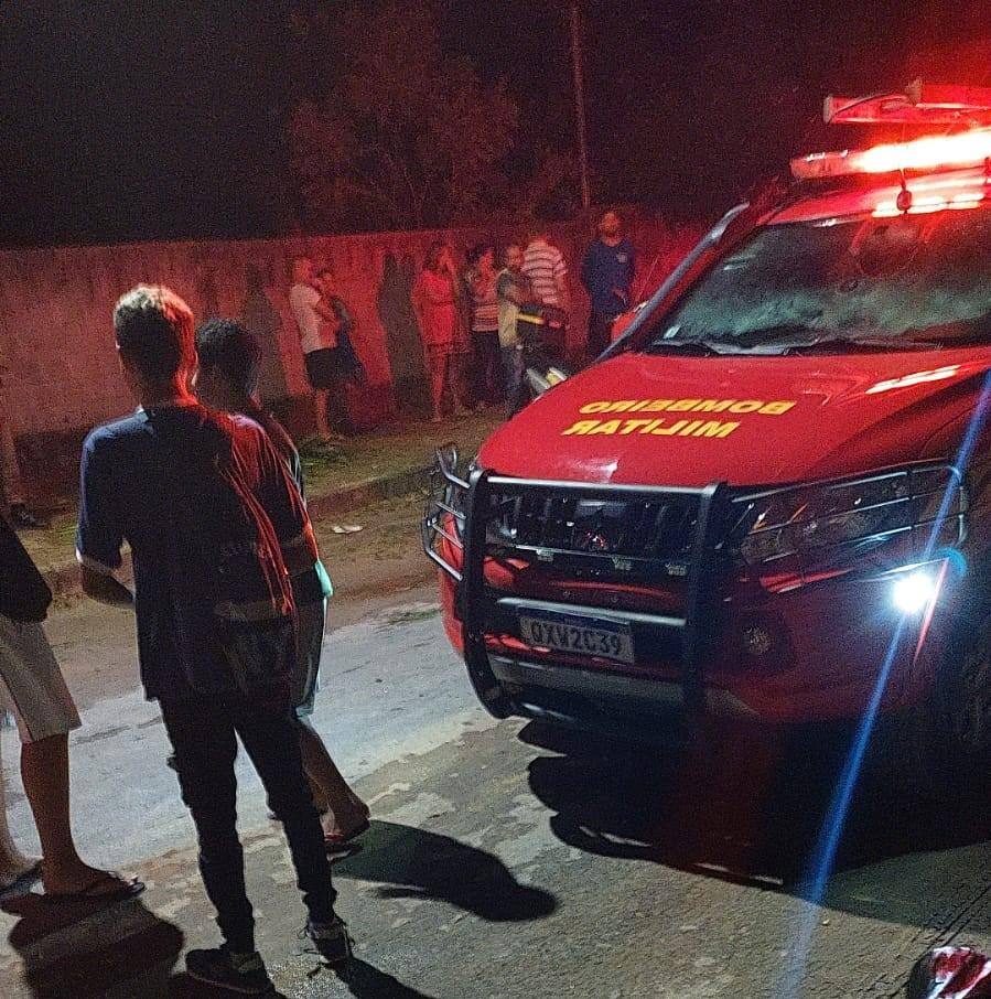 Vítima passava de bicicleta pelo local quando sofreu acidente