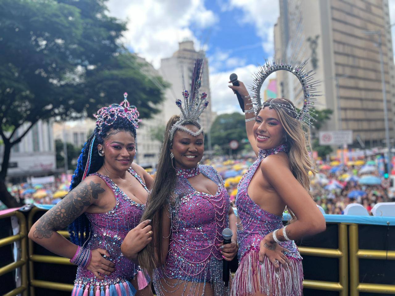 Fernanda Fernandes, Gabi Alves  e Amine Jabour