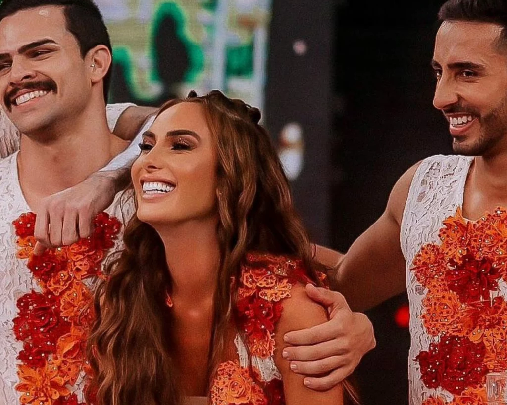 Nicole Bahls na Dança dos Famosos
