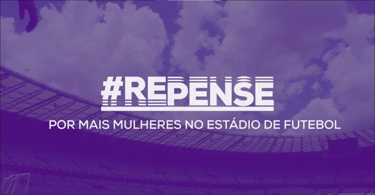 Mineirão divulga campanha do 8 de março