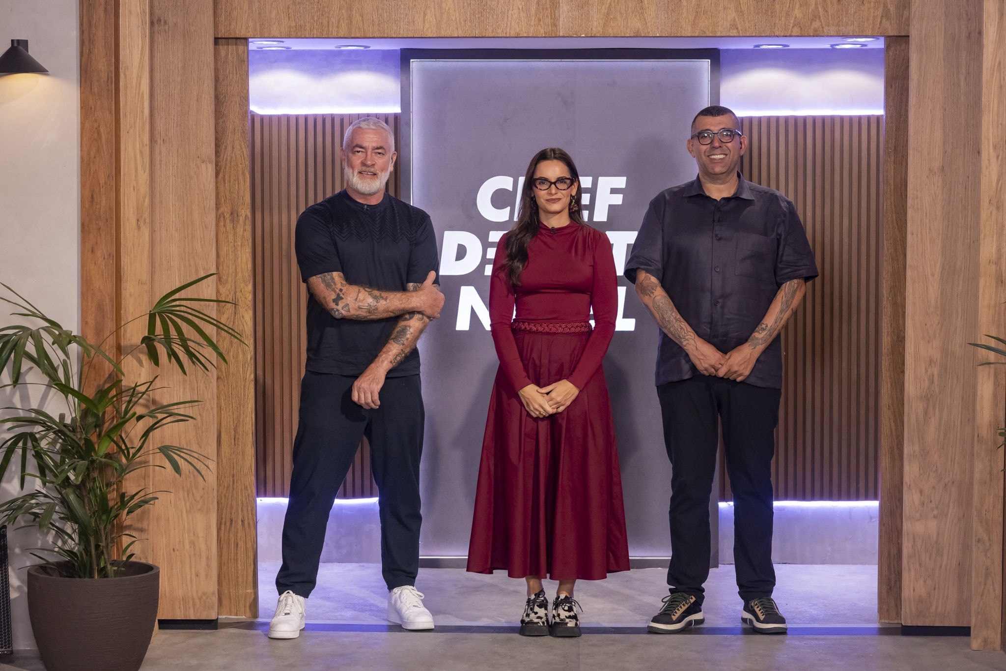 Alex Atala, Renata Vanzetto e Jefferson Rueda são os mentores do 'Chef de Alto Nível'