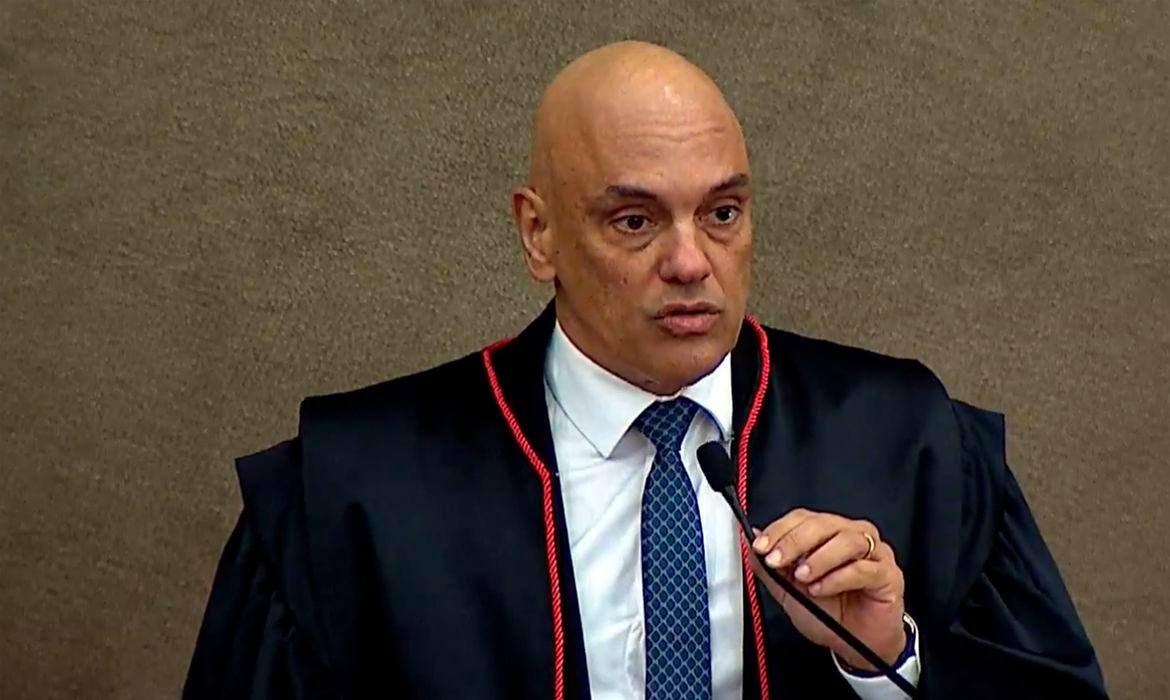 Na imagem, o ministro Alexandre de Moraes