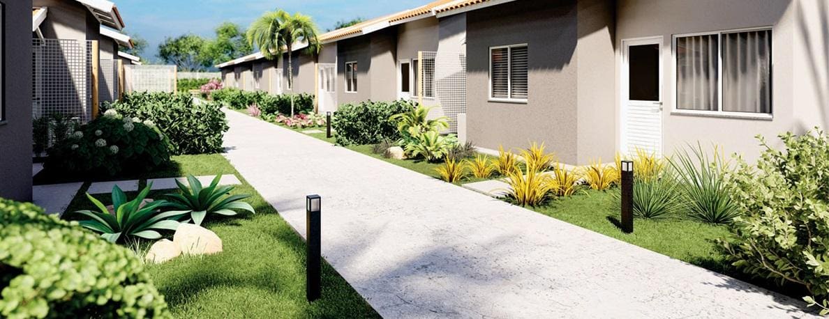Condomínios têm casas que custam entre R$ 189 mil e R$ 299 mil