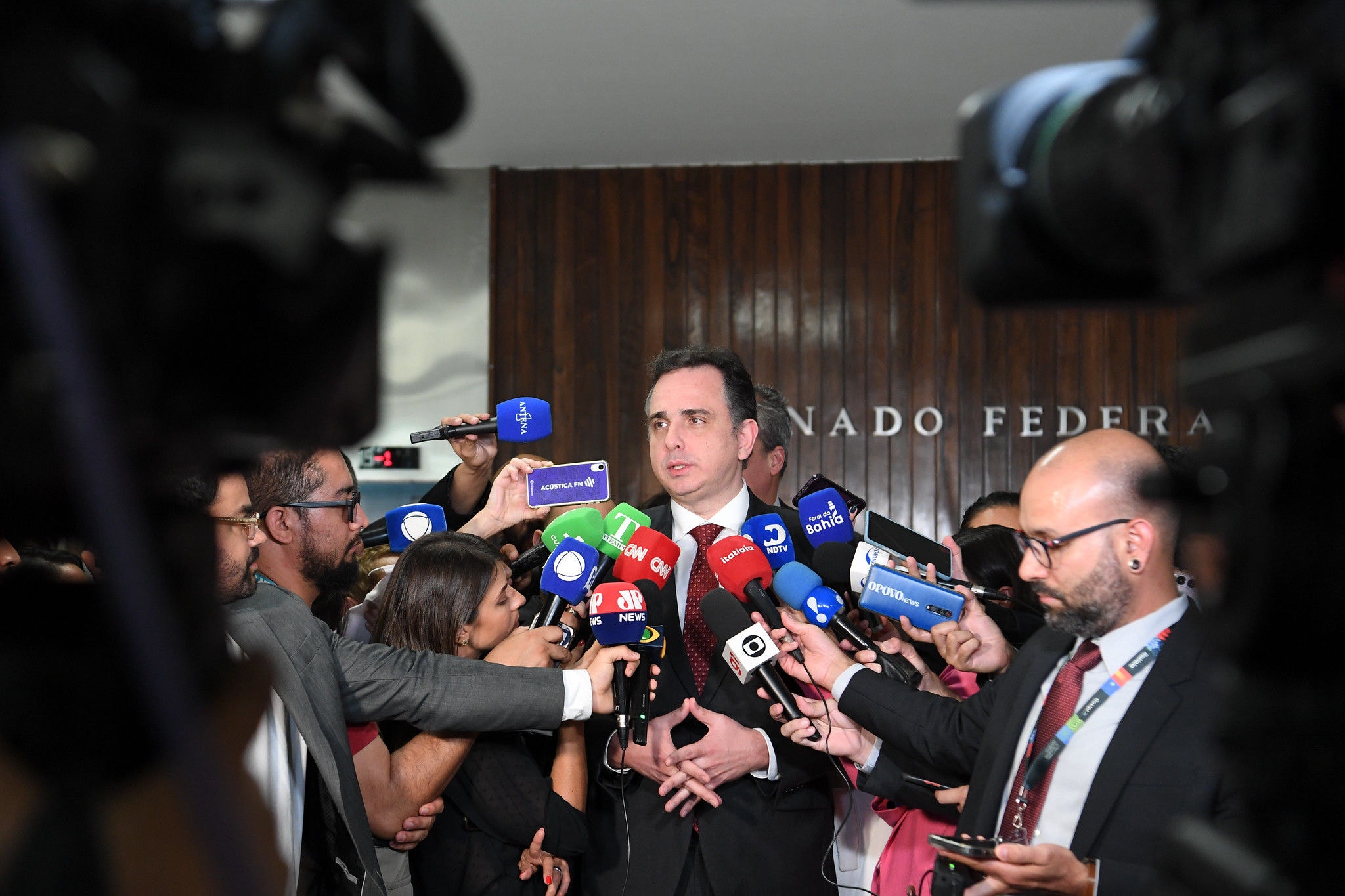 O presidente do Senado, Rodrigo Pacheco (PSD-MG), defendeu, nesta terça-feira (4), que a proposta de taxação de compras internacionais de até U$S50 seja analisada pelo plenário. 