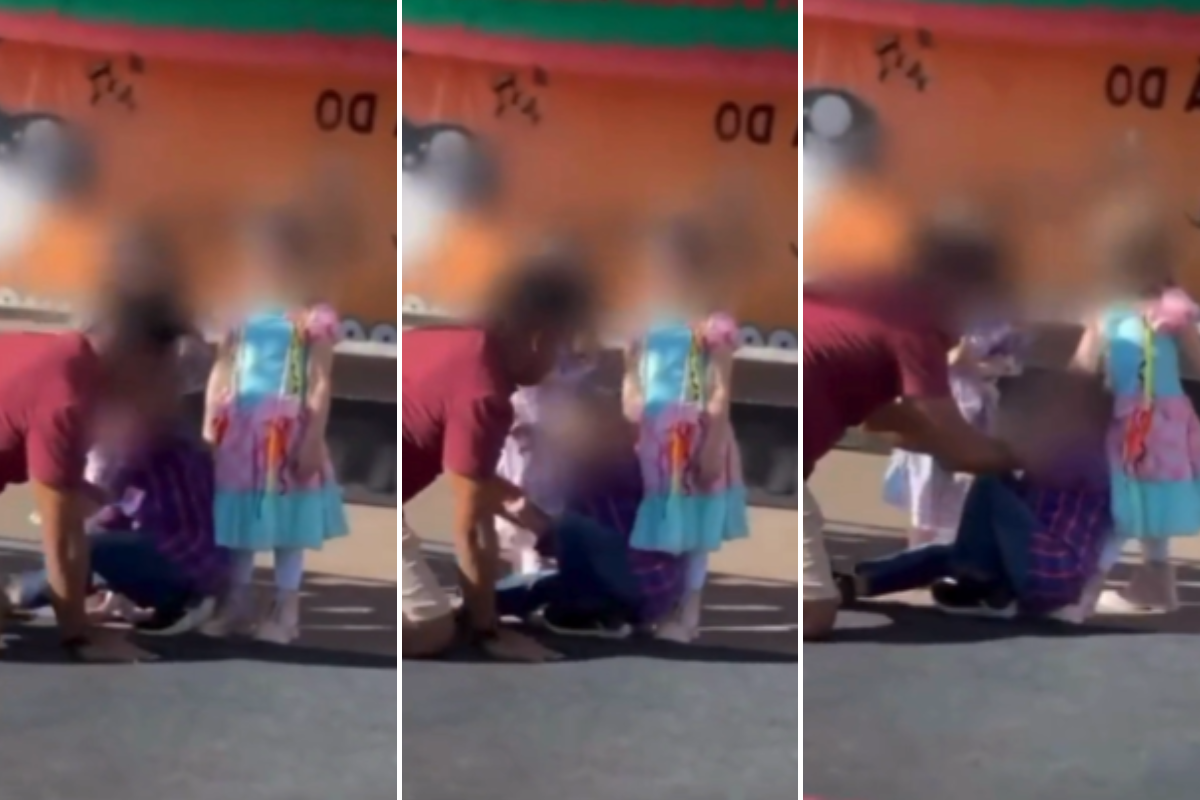 Homem de 41 anos agrediu criança de 4 anos