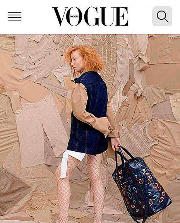 Lilia Sudakova já foi capa da Vogue russa