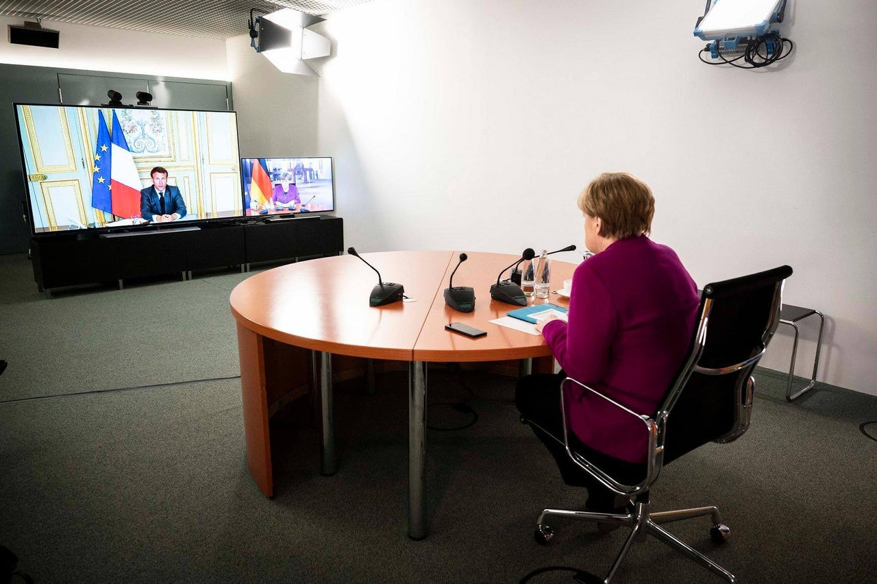GERMANY-FRANCE-HEALTH-VIRUS-POLITICS
