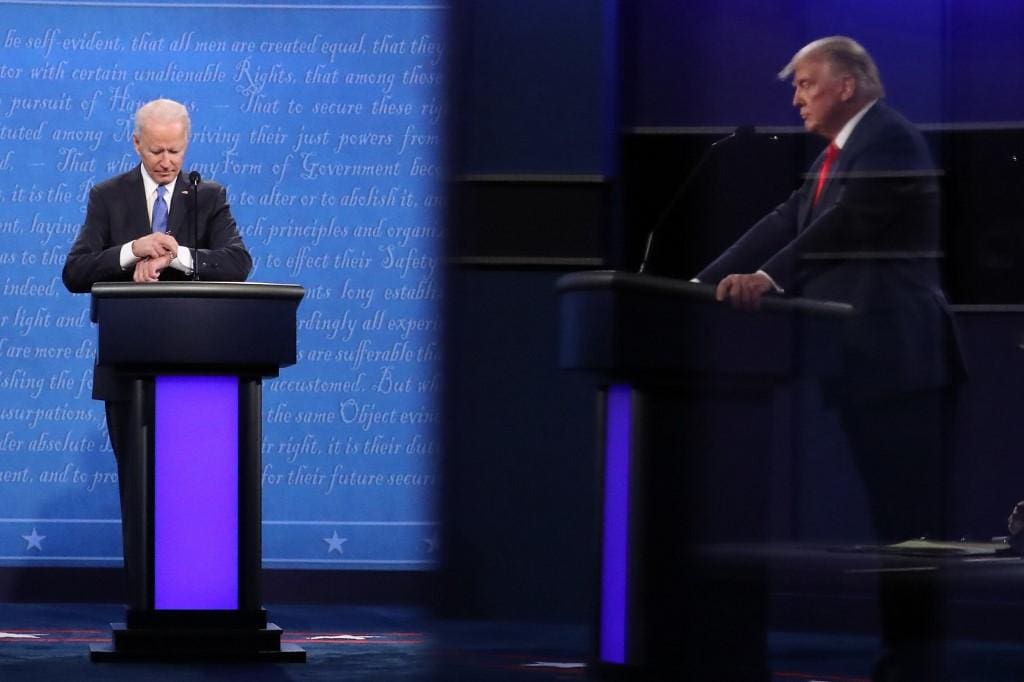 Trump e Biden participaram do último debate na corrida pela Casa Branca
