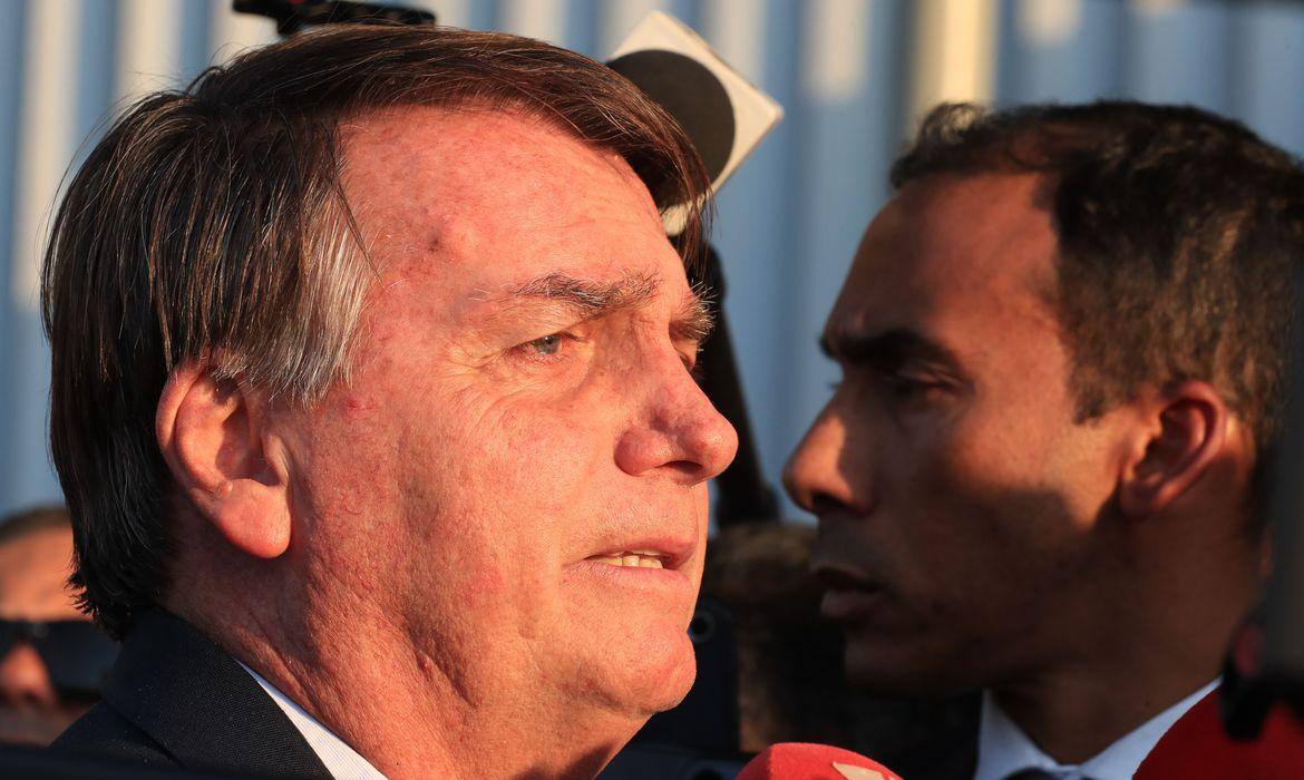 Na imagem, o ex-presidente Jair Bolsonaro (PL)