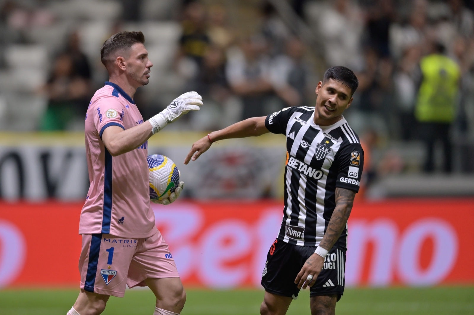 Zaracho foi um dos titulares do Atlético contra o Fortaleza