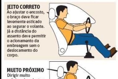 Posição correta é fundamental Posição correta é fundamental