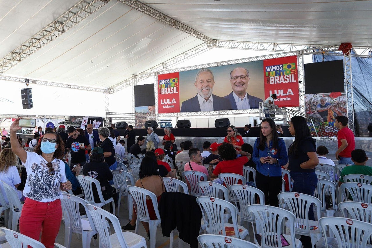 Evento Lula em Contagem