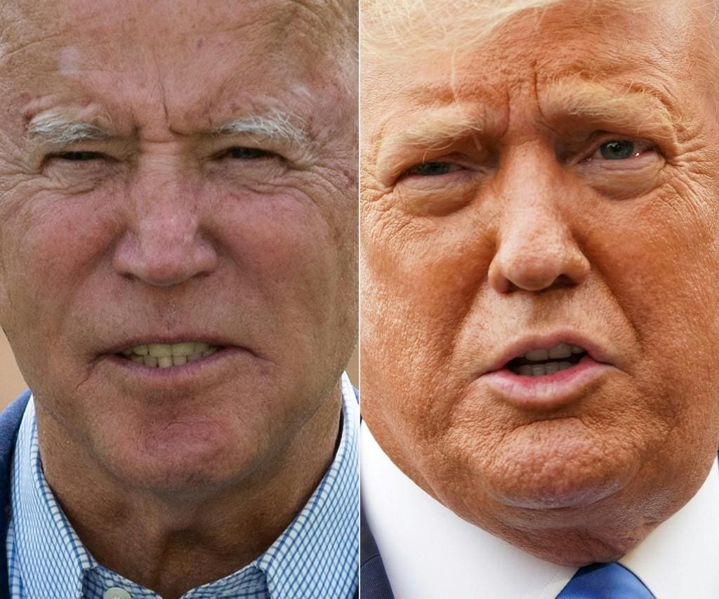 Joe Biden e Donald Trump