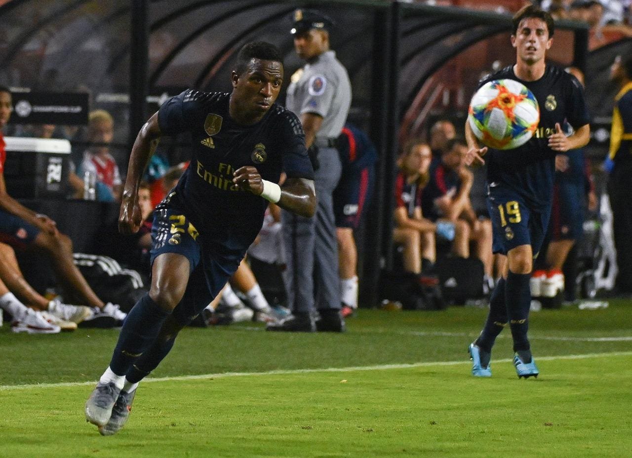 Vinicius Jr vai ter que suar para ser titular do Real em 2019/20