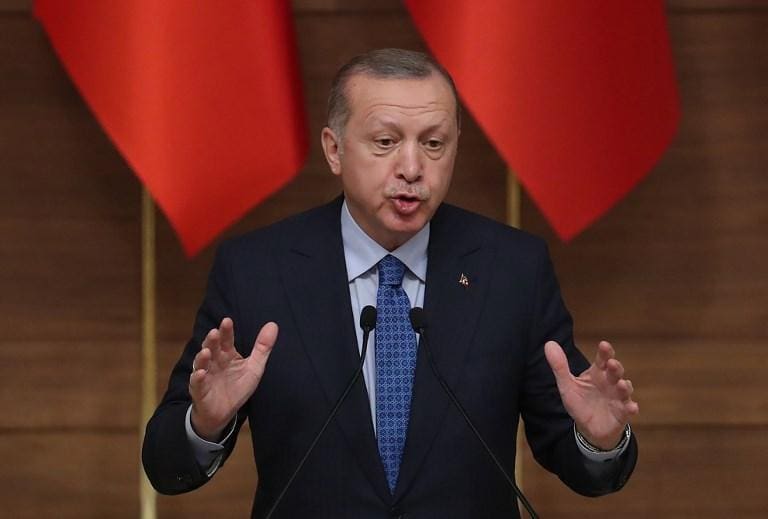 Erdogan é contra a entrada de novos membros na Otan