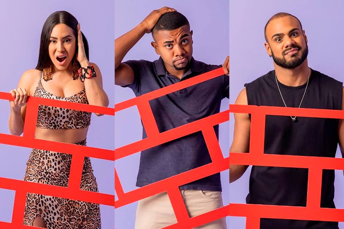 Davi, Isabelle e Marcus Vinícius estão no Paredão do BBB 24