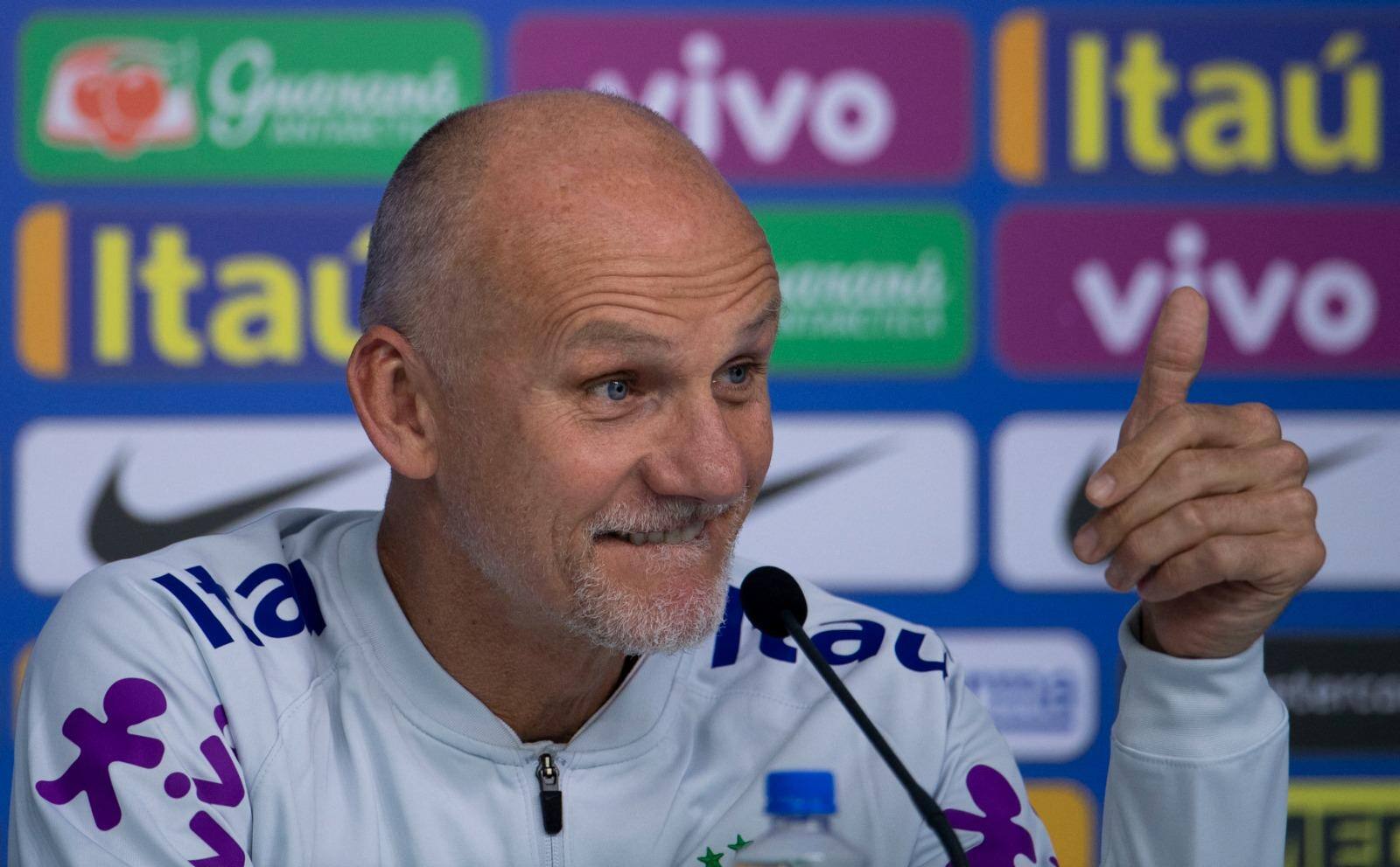 Ex-goleiro seguirá exercendo a função na seleção brasileira, sob o comando de Carlo Ancelotti (Foto: Mauro Pimentel/AFP)