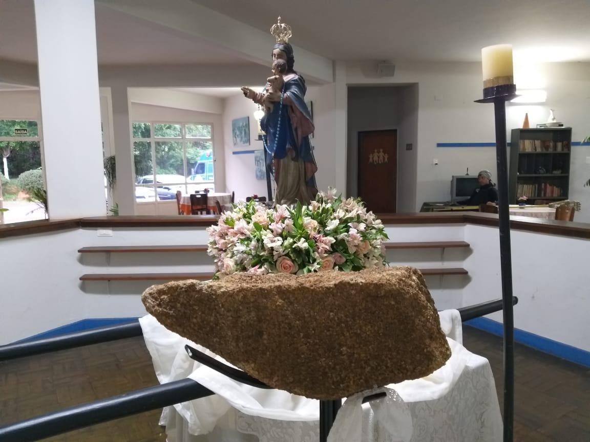 Construção da Capela de Nossa Senhora do Rosário, em Brumadinho, teve lançamento de pedra-fundamental