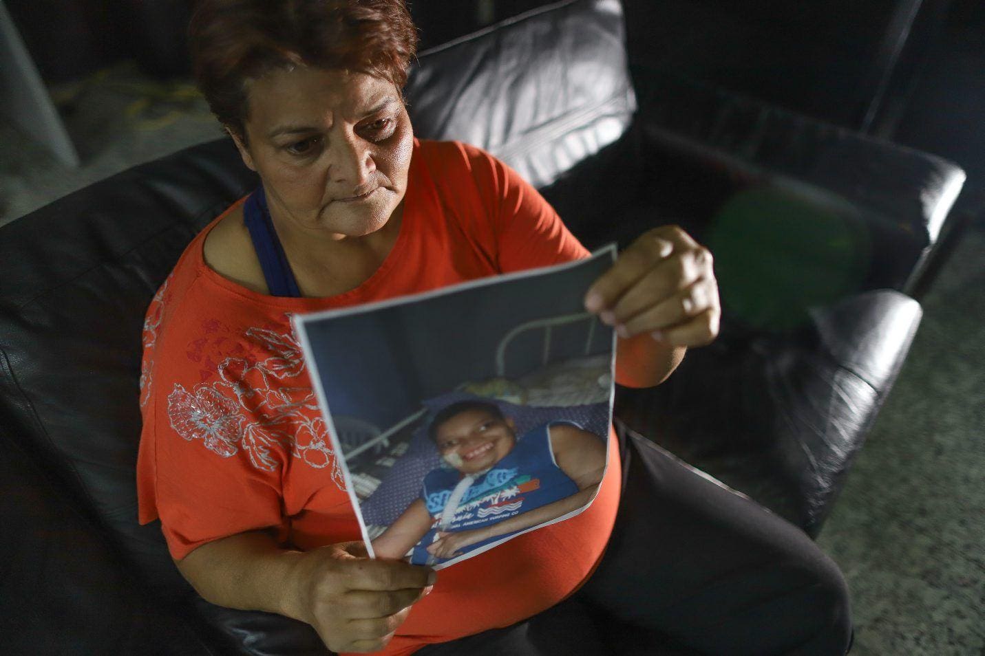 Patricia Madeira Abreu tem dificuldades para conseguir medicamentos para tratamento do seu filho Daniel Victor