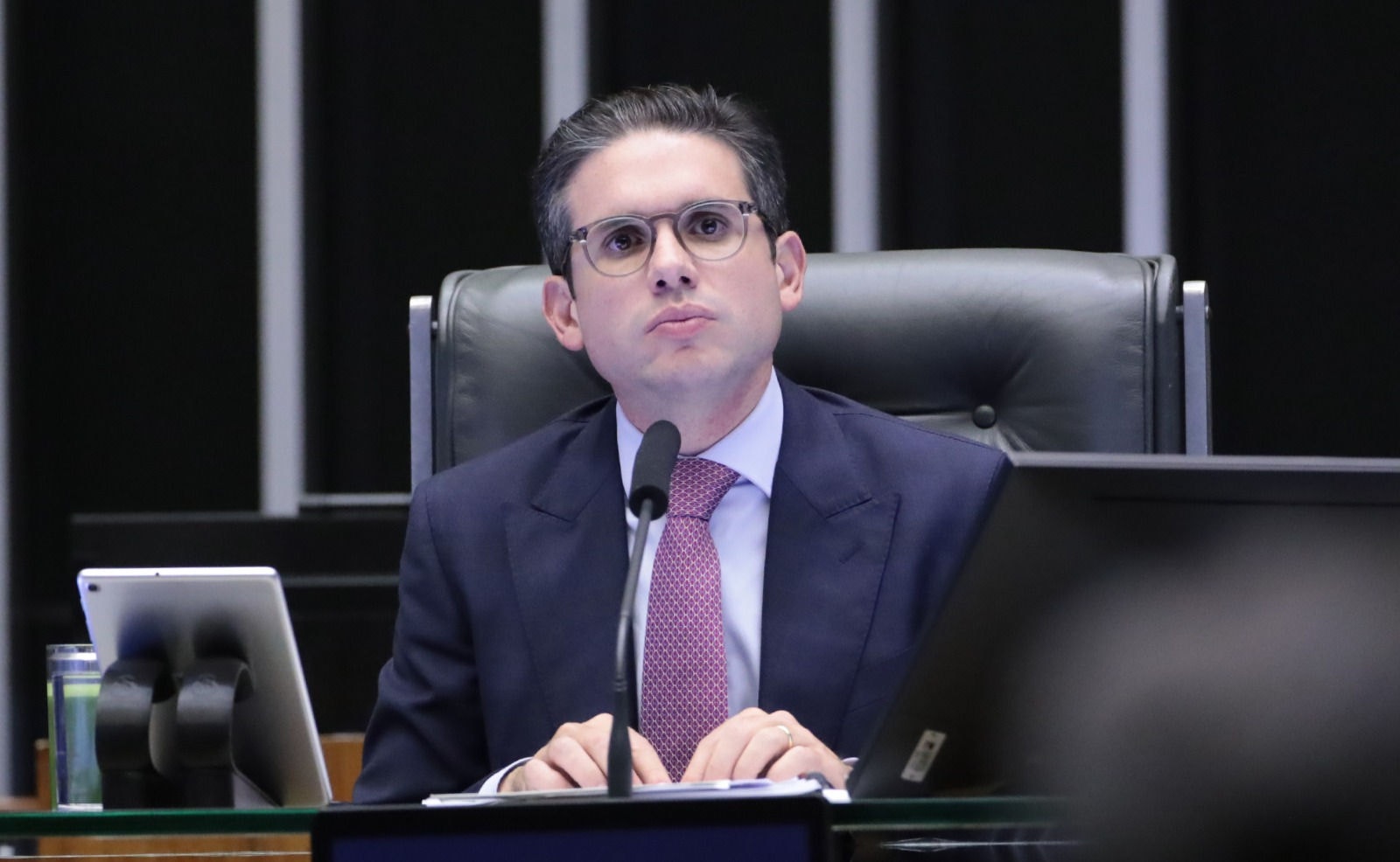 Presidente Hugo Motta (Republicanos-PB), da Câmara dos Deputados, conversou com vice-presidente Geraldo Alckmin sobre impactos do tarifaço de Trump na economia brasileira