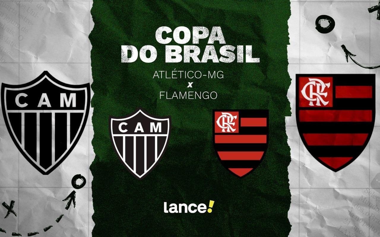 Onde assistir Atlético x Flamengo pela Copa do Brasil (Arte / Lance)