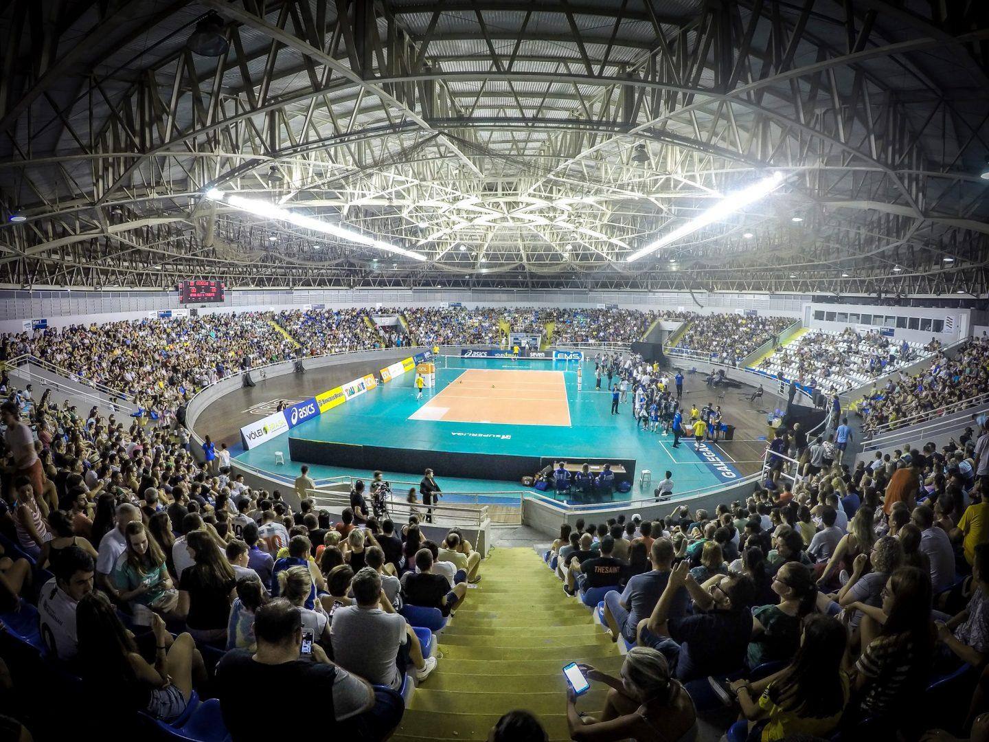 Galegão, em Blumenau, recebe o Sul-Americano de Clubes masculino