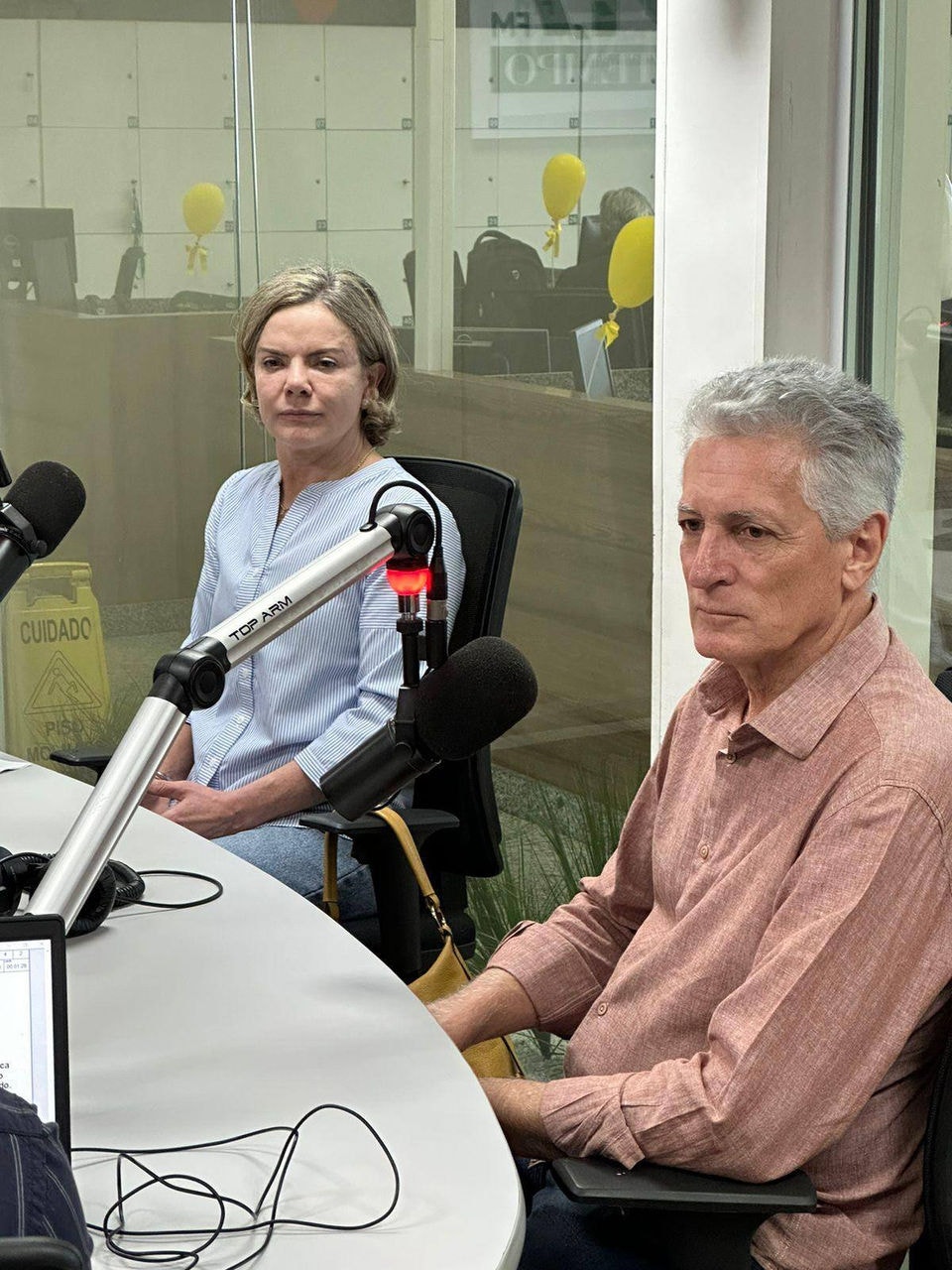 Gleisi Hoffman (PT) e Rogério Correia (PT)