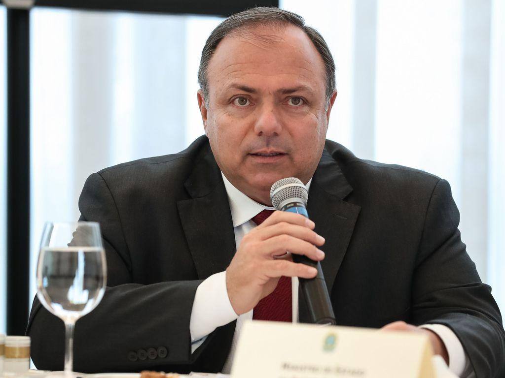 Ministro Interino da Saúde Eduardo Pazuello