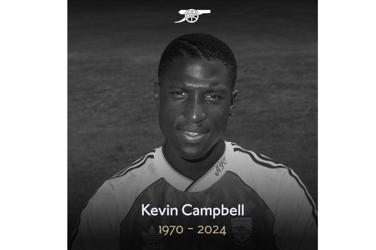Kevin Campbell, ex-Arsenal, morre aos 54 anos