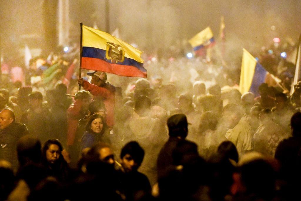 Protestos tomaram conta do Equador nos últimos dias