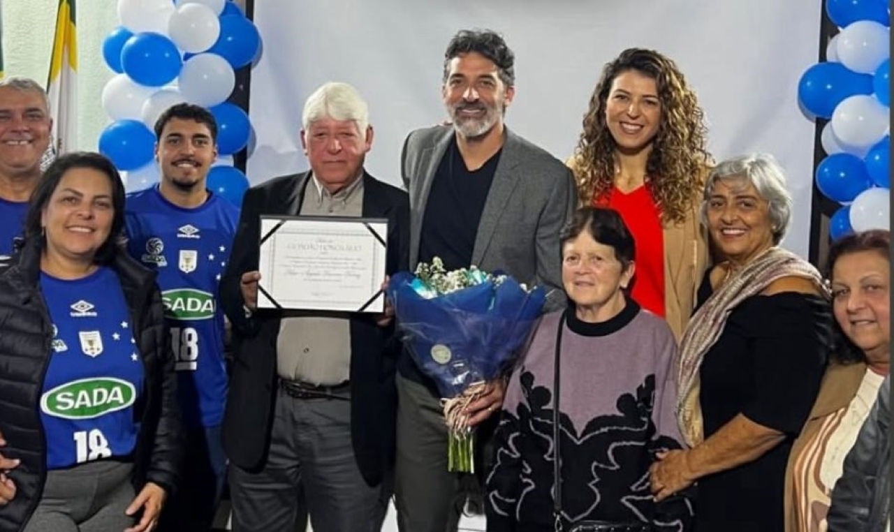 Filipe Ferraz é homenageado na Câmara de São João Del-Rei